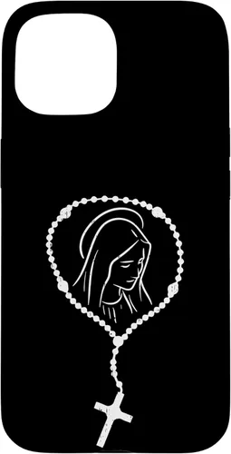 Miniatura 6 de iPhone 11 Rosario Virgen María Dios Jesús Fe religioso católico estuche de regalo