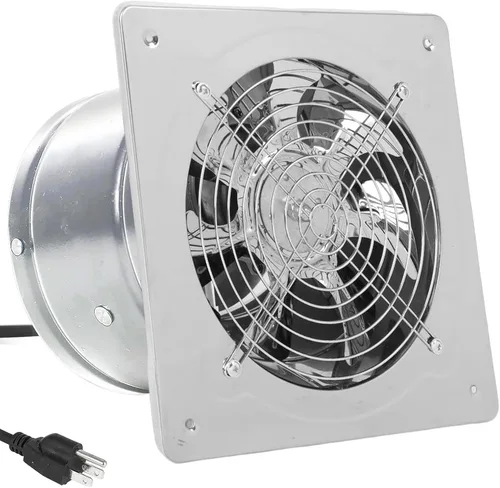 Miniatura 8 de Ventilador de escape con enchufe, extractor de 8 pulgadas 735CFM a través de la pared con motor de cobre puro ligero, ventilador de ventilación