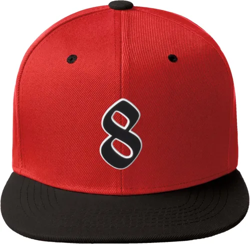 Miniatura 1185 de Daxton Gorra clásica con visera de billete plano con letras del alfabeto inglés antiguo de la A a la Z