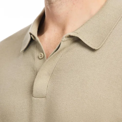 Miniatura 4 de SAKS Fifth Avenue Polo de punto acanalado de manga corta para hombre