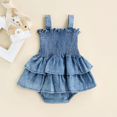 Miniatura 3 de Louatui Conjunto de ropa para bebé recién nacida con calabaza, Halloween, conjunto de ropa de tutú con volantes, mameluco de algodón con diadema