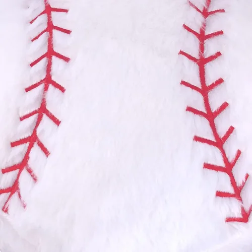 Miniatura 4 de Almohada de felpa de béisbol, juguete suave y esponjoso, regalo deportivo redondo duradero para decoración de habitación de niños