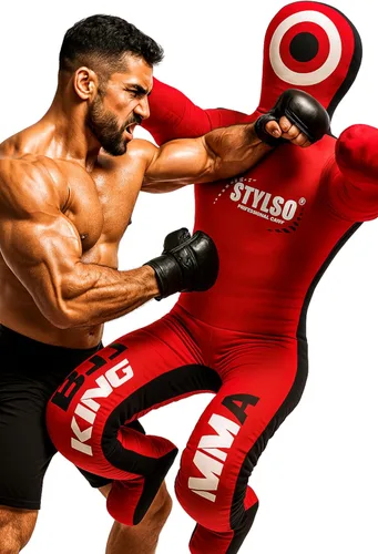 Miniatura 12 de Un-Filled Grappling Dummy Wrestling Dummy Jiu Jitsu Dummy for BJJ MMA Judo Karate Practice Adult Kids Negro