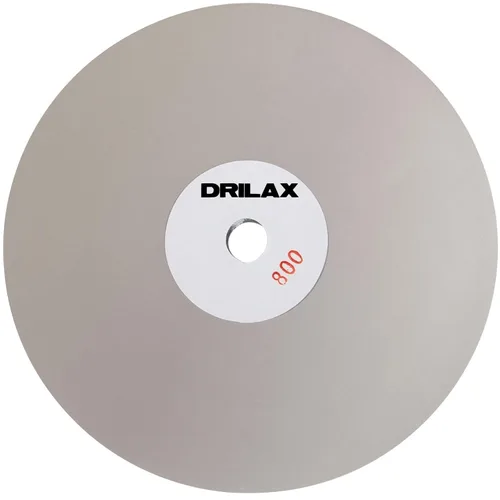 Miniatura 12 de Drilax Disco de regazo plano de diamante de 8 pulgadas Grano 100, orificio de eje de 1/2 pulgada para rectificado lapidario, modelado de piedra