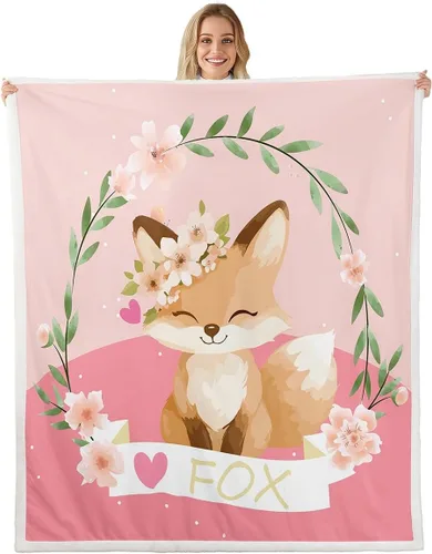Miniatura 25 de Feelyou Manta de forro polar de sol y luna, estilo bohemio Sherpa para niños, niñas, felpa cósmica celestial mullida para sofá, cama, sofá, 40 x 50