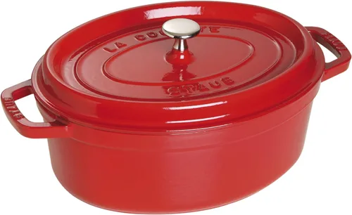 Miniatura 12 de STAUB Cocotte oval 33cm al basilico Albahaca