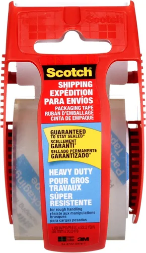 Cinta Scotch resistente para embalar, marrón