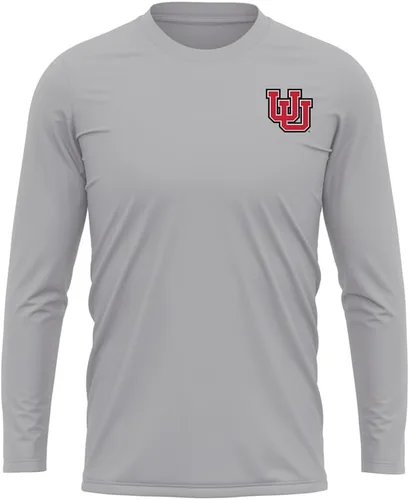 Miniatura 309 de Camisa deportiva de manga larga oficial de la NCAA Collegiate para hombre, con logotipo en el pecho izquierdo, colección Athletic Heather