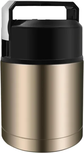 Miniatura 12 de Termo para Sopa de 35 onzas, Termo de Acero Inoxidable para Comida Caliente, Frasco Térmico de Boca Ancha para Comida, Contenedor de Almuerzo