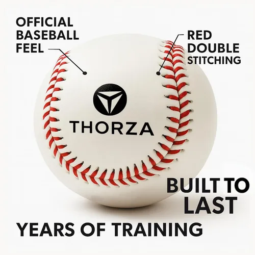 Miniatura 8 de Thorza Weighted Baseballs for Throwing - Training Balls to Help Increase Pitch Velocity