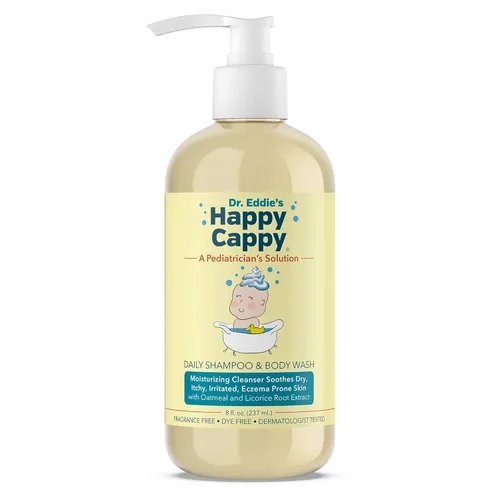 Miniatura 9 de Happy Cappy Champú y Jabón Corporal para Bebés - Jabón Corporal para Eczema para Niños y Pequeños, Ayuda con la Sequedad, Reduce la Comezón