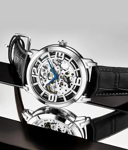 Miniatura 4 de Stuhrling Original Skeleton Watches for Men - Mens Automatic Watch Self Winding Mens Dress Watch - Mens Winchester 44 Elite Watch Mechanical Watch