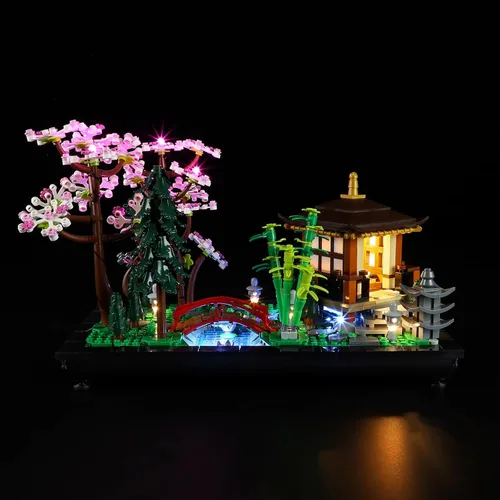 Miniatura 2 de YEABRICKS Luz LED para Lego-10315 Icons Tranquil Garden Building Blocks Modelo (Lego Set no incluido)