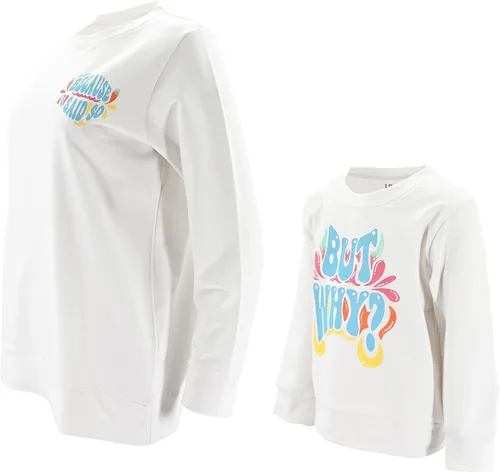 Miniatura 2 de Unique Baby Mommy and Me Ive Created a Monster - Camisa con cuello en V gris
