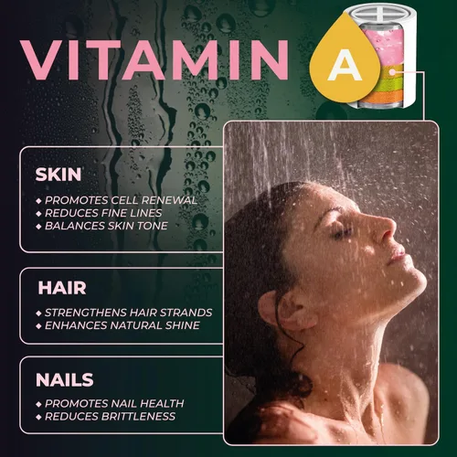 Miniatura 5 de AquaHomeGroup Cartucho de filtro de ducha con vitamina C E y A con aroma a rosa, reduce el cloro y la cloramina, apoya la piel y el cabello, se