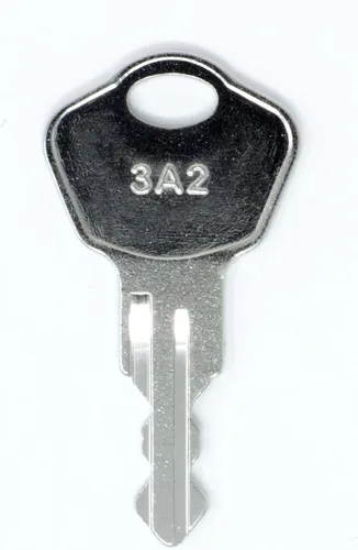 Miniatura 6 de Llaves de repuesto para Sentry Safe 1100 y 1170. 3A2, 3B2, 3C2, 3D2, 3E2, 3F2, 3G2, 3H2, 3J2, 3K2, 3M2, 3N2, 3P2, 3Q2, 3R2, 3S2, 3T2, 3U2 (3E2)