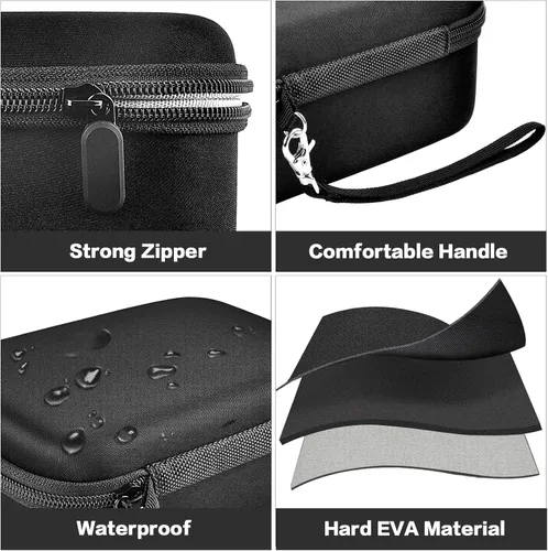 Miniatura 3 de GWCASE Funda compatible con Silhouette para cuchillas Cameo Auto, más de 35 piezas, contenedor organizador de herramientas para papel kraft rotativo