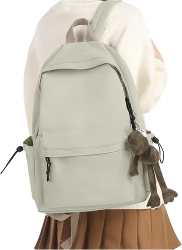 Miniatura 9 de Mochila escolar negra para niñas, niños, escuela secundaria, universidad, mochila para libros, linda mochila estética, bolsa ligera, impermeable