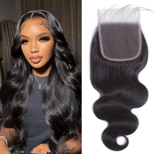 Miniatura 23 de Encaje frontal transparente HD de 13 x 6 pulgadas, prearrancado con abuelitos, línea capilar natural, cierre frontal ondulado 12A, cabello humano