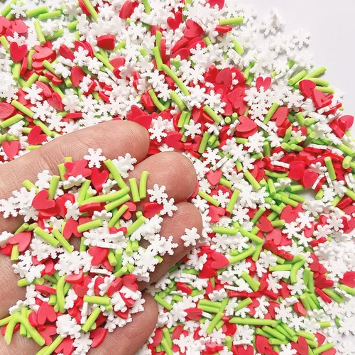 Miniatura 2 de Chispas falsas de resina Chispas de caramelo falsas Chispas de arcilla Chispas de polímero Rebanadas de arcilla de polímero para arte de uñas
