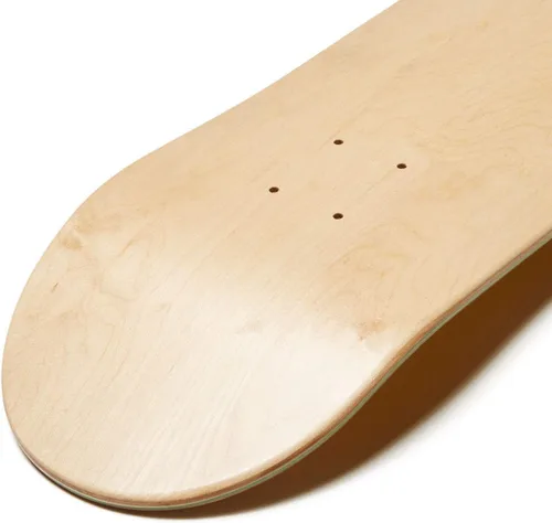 Miniatura 3 de [CCS] Tabla de patineta en blanco 7 capas de madera de arce natural lisa Grado profesional Adultos, niños, adolescentes, jóvenes Niños