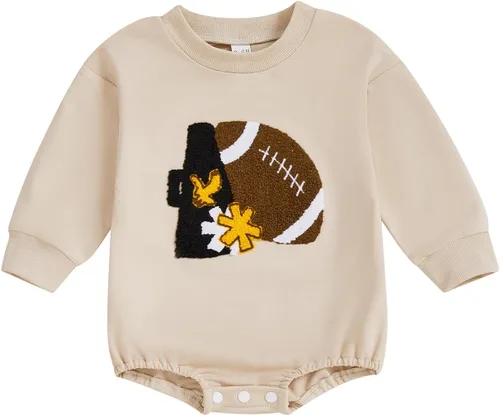 Miniatura 45 de Kuriozud Mameluco de burbujas para bebé recién nacido, manga larga, suéter de gran tamaño, ropa de otoño e invierno