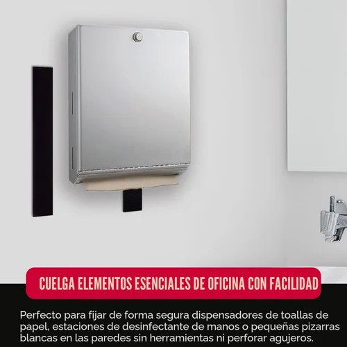 Miniatura 5 de VELCRO Brand Cinta resistente Rollo de 16 pies Adhesivo adhesivo fuerte que soporta hasta 10 libras Sujetadores de resistencia industrial