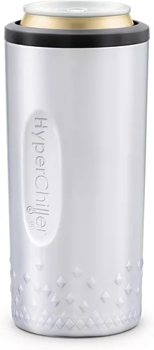 Miniatura 13 de HyperChiller NEW SLIM HBC100SB, enfriador de latas delgado de doble pared, aislado al vacío, para cerveza, refrescos, bebidas energéticas, seltzer