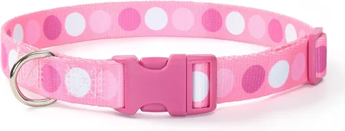 Miniatura 22 de Mile High Life Collar de nailon para cachorros con bonitos patrones, ligero, collar para niña y niño para perros pequeños, medianos y grandes