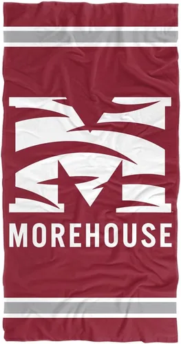 Miniatura 60 de LOGOVISION Manta Abilene Christian University, 30 x 60 pulgadas, logotipo primario CottonFront/PolyBackBeachTowel