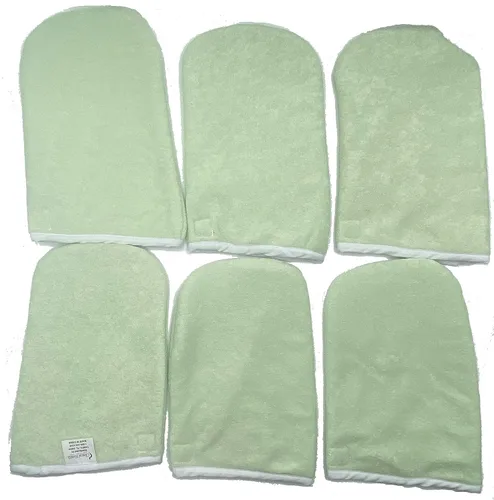 Miniatura 6 de Manoplas térmicas de rizo para baño de cera de parafina (paquete de 2)