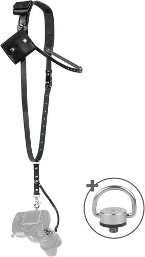 Miniatura 9 de C Coiro Leather Camera Strap Crossbody for DSLR, Mirrorless – Secure Dual Mount, Quick Release for Professional Photography