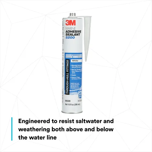 Miniatura 5 de Adhesivo sellador 3M Marine 5200, Blanco