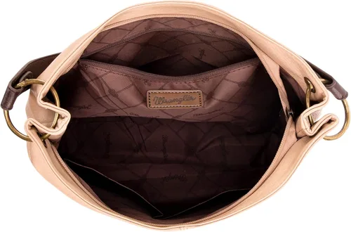 Miniatura 6 de Wrangler Hobo Bags for Women Vegan Leather Top Handle Shoulder Purses and Handbags