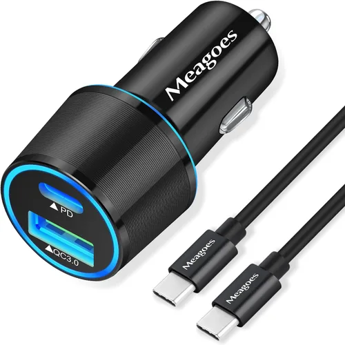 Miniatura 8 de Cargador de Coche Rosa de 67.5W USB C Super Carga Rápida, Bloque de 45W USBC y Puerto QC3.0 para iPhone 17 Pro Max/Air/16/15/iPad, Teléfono Celular
