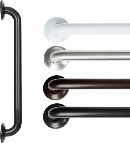 Miniatura 20 de Vive Barra de agarre para regaderas y duchas - Pasamanos de seguridad para baño para personas mayores y discapacitados - Mango de soporte de pared