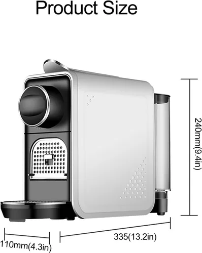 Miniatura 2 de Máquina de cápsulas de espresso, Máquinas de capuchino para el hogar, Pequeña máquina de café semiautomática, Máquina de café expreso portátil