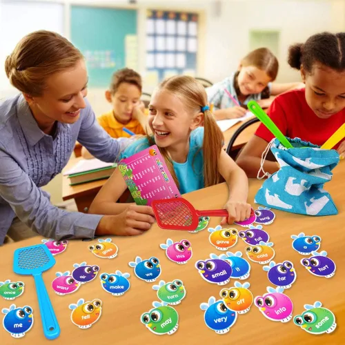 Miniatura 4 de SpringFlower Juego de palabras a la vista, juguete educativo para niños de 3, 4, 5, 6 años, niños y niñas, educación en casa, aprendizaje visual
