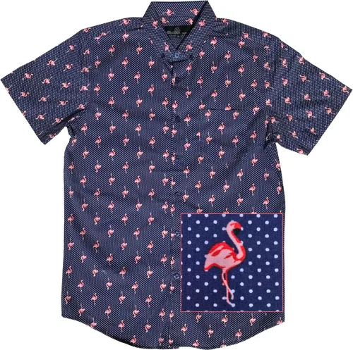 Miniatura 36 de Molokai Surf - Camisas hawaianas de manga corta con botones y corte ajustado