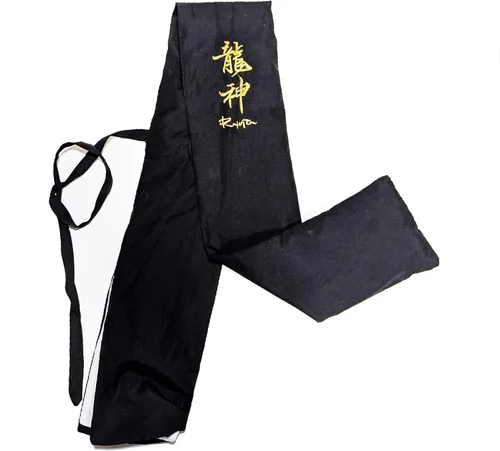 Miniatura 7 de NLX Espada Samurai Wakizashi de espiga completa de 30.5 pulgadas con acero de resorte de 2.559 in con vaina envuelta en piel sintética