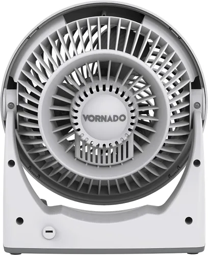Miniatura 5 de Vornado 533DC Energy Smart - Ventilador de circulación de aire pequeño con control de velocidad variable, color blanco