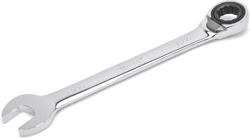 Miniatura 11 de Titan 14613 Llave combinada de trinquete reversible de 1 pulgada, 12 puntos, 72 dientes