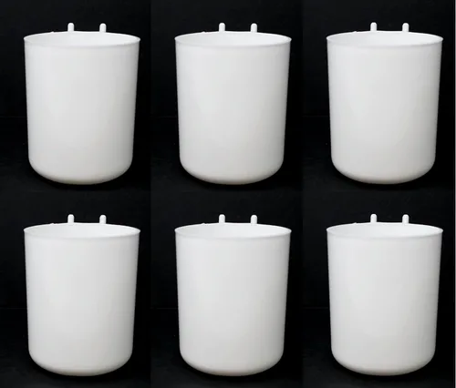 Miniatura 12 de JSP Manufacturing Tablero de clavijas de plástico de 3 pulgadas para colgar tazas, organizador de almacenamiento, manualidades, oficina