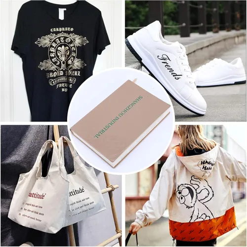 Miniatura 5 de XSEINO Vinilo de transferencia de calor HTV para camisetas de 12 x 10 pulgadas, paquete de 13 vinilos perfectos para planchar para Cricut