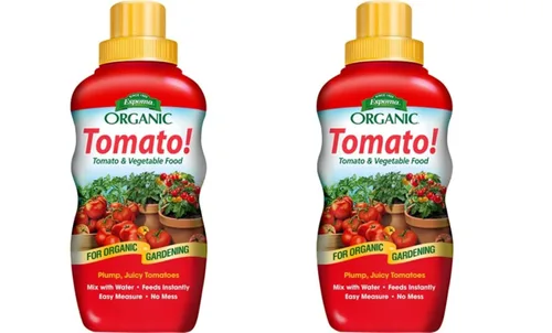 Espoma ¡Tomate concentrado orgánico de 16 onzas! Alimento vegetal - Fertilizante vegetal para todo tipo de tomates y otras verduras. Para jardinería