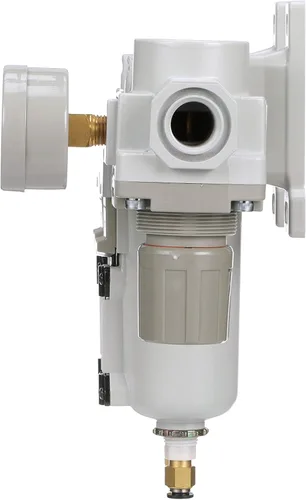 Miniatura 4 de PneumaticPlus SAU430-N06DG-MEP Sistema de secado de aire de tres etapas Filtro de aire de partículas, filtro coalescente, regulador de presión