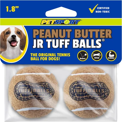 Miniatura 10 de PetSport Giant Tuff Ball - Pelotas de tenis gigantes para perros, ideales para aburrimiento y masticadores agresivos, pelotas de tenis para perros