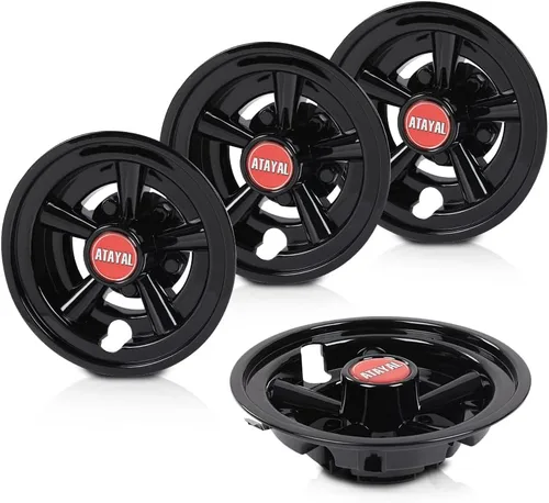 Miniatura 12 de G-PLUS Wheel Cover Hub Caps Compatible with EZGO Club Car and Yamaha Golf Cart Hubcaps (Set of 4,8-10 Inch)