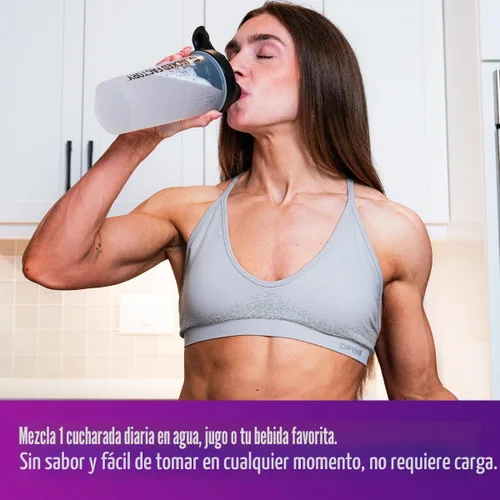 Miniatura 3 de Jacked Factory Creatina para mujer – Monohidrato de creatina con colágeno + calostro para apoyar el rendimiento del entrenamiento, crecimiento
