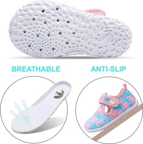 Miniatura 257 de FEETCITY Baby Boys Girls Water Sport Shoes Barefoot Kids Aqua Socks Quick-Dry Beach Swim Pool Shoes